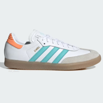 Inter Miami CF ×  samba Adidas Samba Inter Miami CF Indoor 'White/Easy Mint' - IH8160
