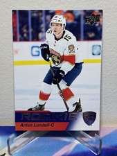 2021-22 Upper Deck NHL STAR ROOKIES BOX SET ANTON LUNDELL #22 ROOKIE
