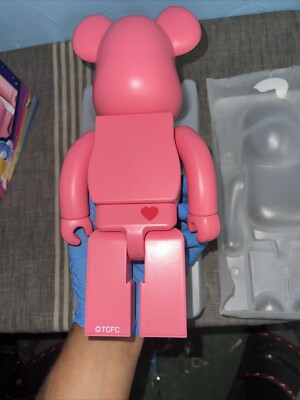 Be@rbrick Care Bears Love-a-lot Bear 400% NEW Medicom Bearbrick | eBay