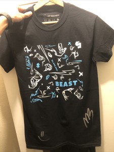 signed mr beast shirt ebay