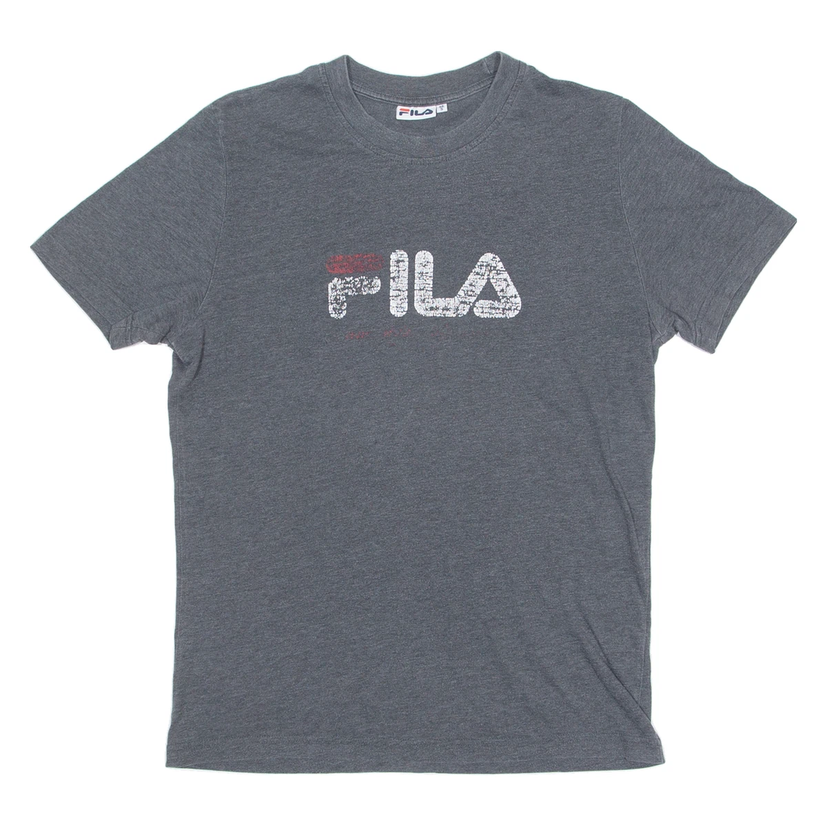11 Degrees T-Shirts Zgen Rib Homme Gris Foncé Chiné