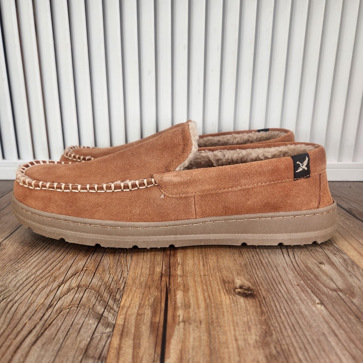 Eddie Bauer Loudon Men Sz 9.5 - 10.5 L Brown Suede Memory  display picture 3