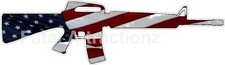 American Flag M-16 Vinyl Decal Sticker Usa Ar15 M4 Gun Rifle 2nd Amendment American Flag M-16 Vinyl Decal Sticker Usa Ar15 M4 Gun Rifle 2nd Amendment