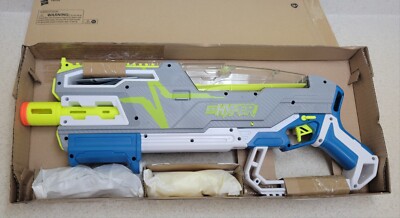 Nerf Hyper Siege-50 Pump-Action Blaster 40 Nerf Hyper Rounds Included rival