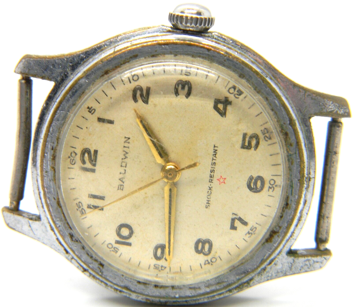 Montre Vintage BALDWIN – Homme – Manuelle – Armée Suisse – CP97 – Sans Bracelet