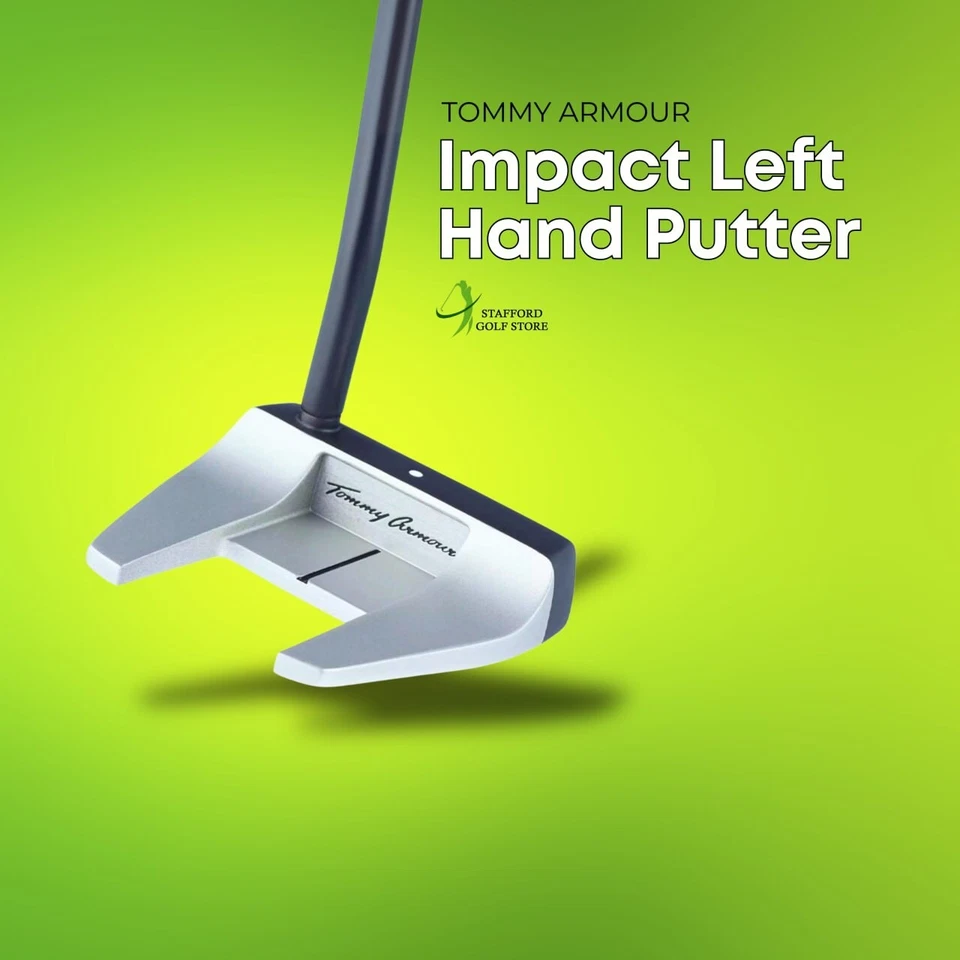 Tommy Armour Impact No.3 Golf Club Putter LH 34"/35" Face Balanced Midsize Grip - Image 2 of 4