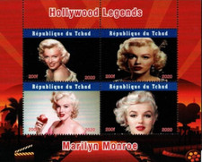 Marilyn Monroe MNH stamp sheetlet (NL101)