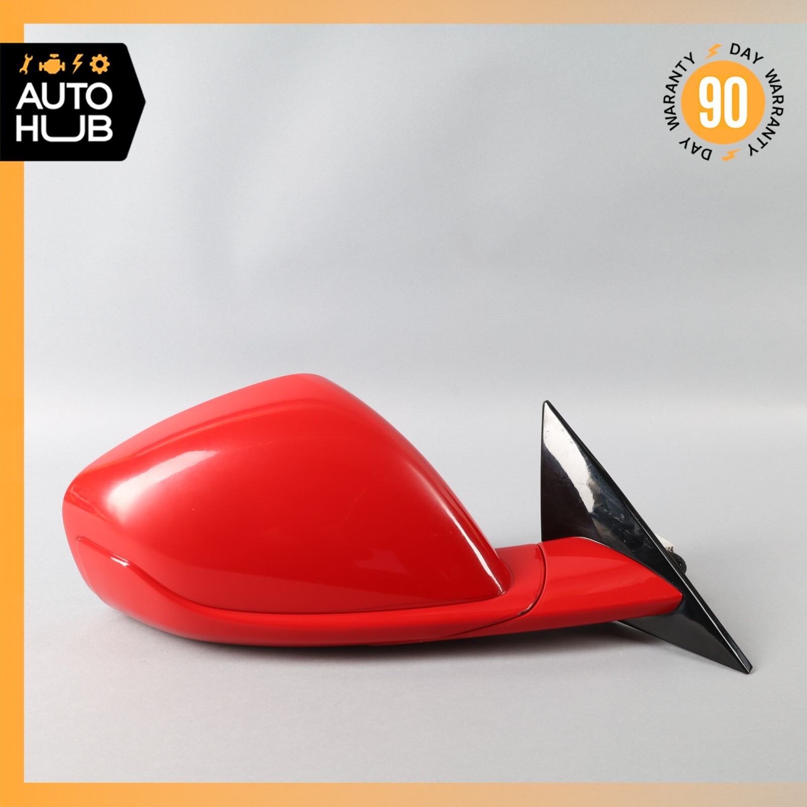 11-16 Ferrari FF F151 Right Passenger Side Rear View Door Mirror Red OEM 40k
