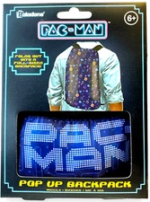 Pacman - Pop Up Backpack Made By Paladone UK (Rare & Hard To Find) (Brand New)