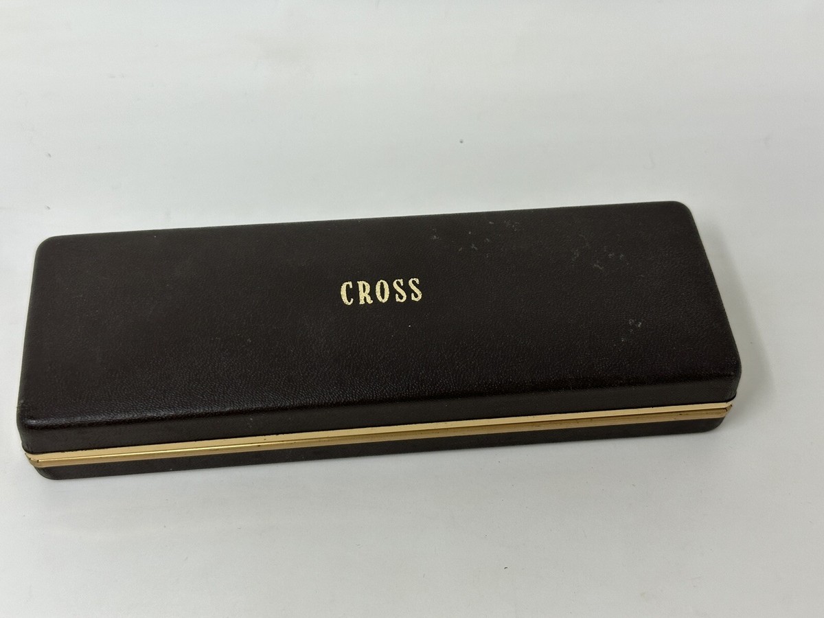 Vintage Cross 14KT Gold Filled Pen And Pencil Boxed Set | eBay