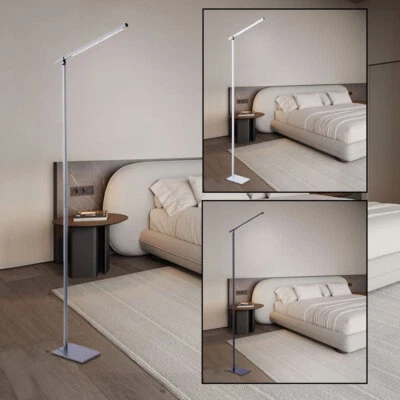 Stehleuchte Stehlampe Standleuchte LED Touchdimmer Spot verstellbar H 145 cm - Bild 1 von 2