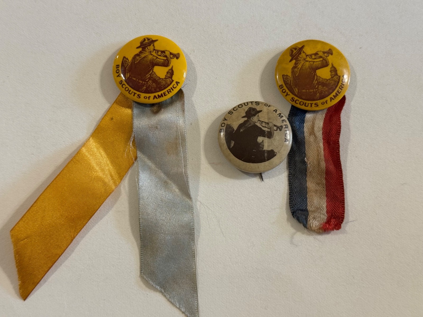 3 - 1935 Boy Scout  National Jamboree Pins