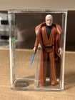 Star Wars Vintage Loose Kenner 1977 Ben Obi-Wan Kenobi White Hair no COO AFA 85