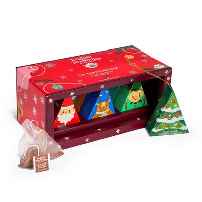 ETS - Wintertee Geschenk ''Oh Tannenbaum'', BIO, 6 Pyramidenbeutel