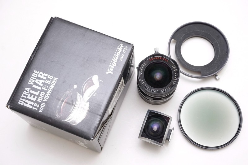 Voigtlander 12mm f5.6 LTM / Leica M mount viewfinder & 77mm Center ND filter