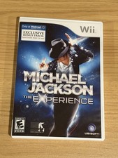 Michael Jackson The Experience Nintendo Wii Walmart Bonus Edition CIB Tested