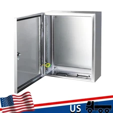 Electrical Enclosure 24x24x12 Inch 304 Stainless Steel Enclosure IP66 Waterproof
