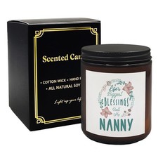 Nanny Gifts Scented Candle from Grandchildren for Grandma Mothers Day Bday