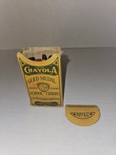 Box Set Of 12 Crayola Crayons From Between 1903 And 1935