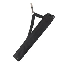 Archery 2 Tube Hip Arrow Quiver Waist Hanged Carry Bag with Hook for Shooting...