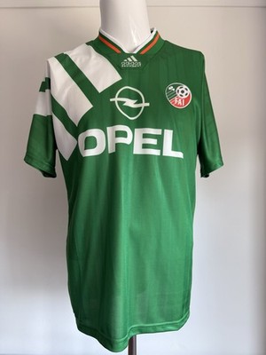Republik Irland Adidas 1992 Shirt grün Nationalmannschaft Fußball Oberteil Medium M