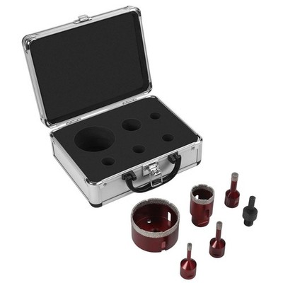 Set mit 6 Diamantbohrern, 6 68 mm, M14, KD12643