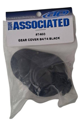 Team Associated #7460 Gear Cover B4/T4 Black Getriebeabdeckung schwarz Neu