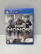 For Honor Sony PlayStation 4, 2017 - Tested And Working
