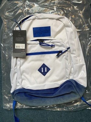 100% Original JanSport Right Pack weiß, Schultasche/Rucksack, Lederboden