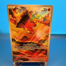 Pokemon Magby 186/182 SV04 Paradox Rift Illustration Rare Holo English 2023 NM+