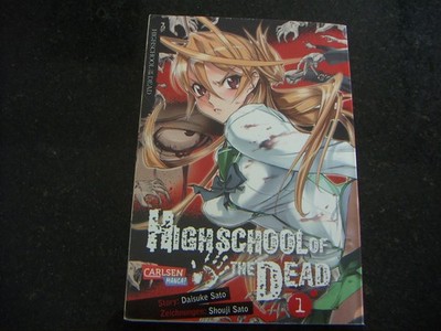 Highschool of the Dead 01 von Daisuke Sato (2010, Taschenbuch)