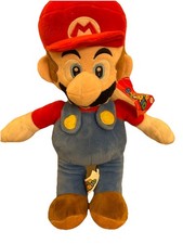 2019 Nintendo Super Mario Bros. Mario Plush Stuffed Animal Toy 16"