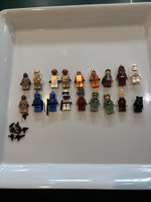 Mixed Lego Star Wars Minifigure Lot Used w/ Extra Accessories