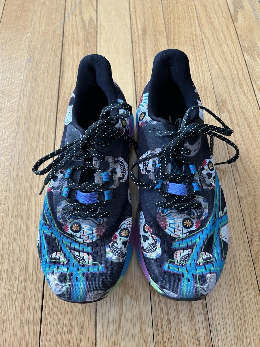 ASICS Noosa TRI 15 Men\'s Running Shoes Black/Island Blue Size 12 M Skull Men main image 4