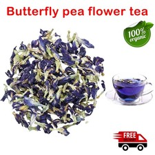 Butterfly Pea Blue 100 Organic Tea Dried Flower Natural Herbal Pure Drink   