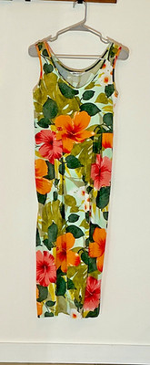 Jams World Dress - Extra Small, Fabric Pattern, Hibiscus Palms