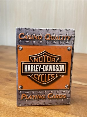 Vintage 2004 Harley Davidson Playing Cards Casino Quality Brand New!!