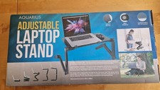 Aquarius Adjustable Laptop Stand  Black