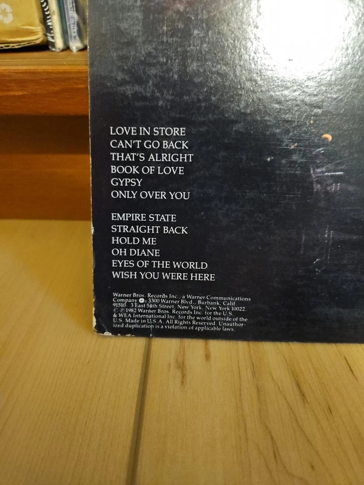 Fleetwood Mac 1982 Mirage vinyl LP, with Gypsy and Hold Me. Stevie Nicks. - Image 3 of 4