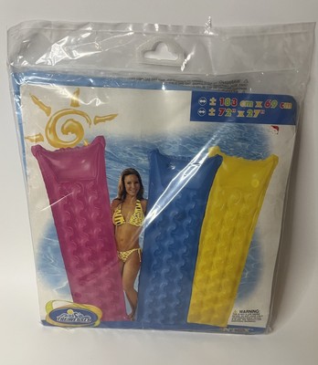 Intex Wet Set Swimming Pool Air Mattress Float 72'' x 27'' Blue 2006 259718T New!