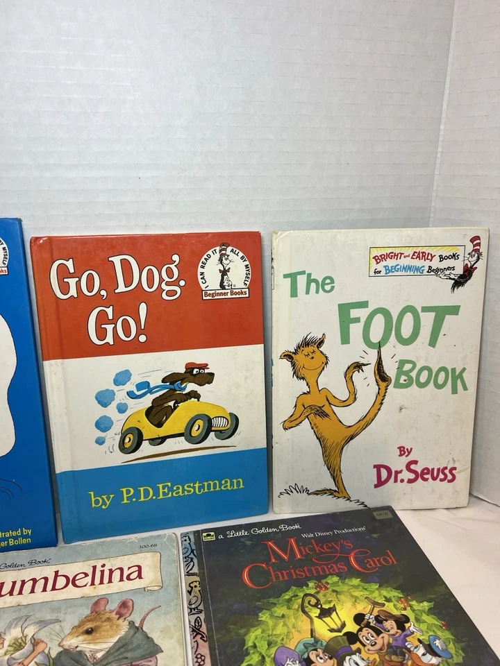 Lot Vintage Children’s Books Dr. Seuss, Golden Books, Berenstain Bears Lot Of 12 - Image 3 of 4