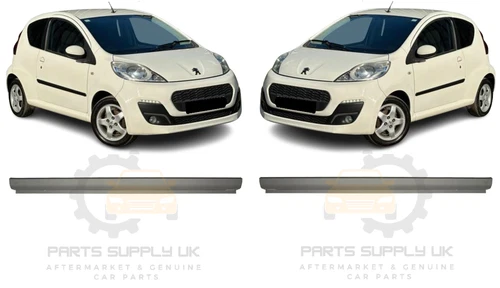 NEW FOR PEUGEOT 107 2005-2012 SIDE SILL REPAIR LOWER PART LENGTH 158CM PAIR SET