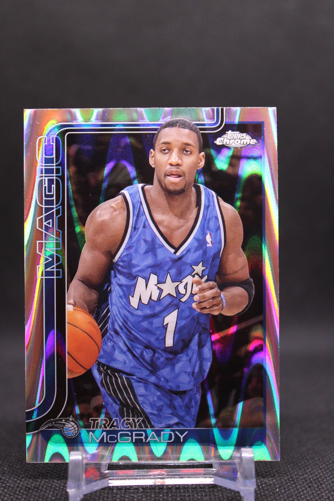 Tracy McGrady #245 2025-26 Topps Chrome RayWave Refractor Orlando Magic