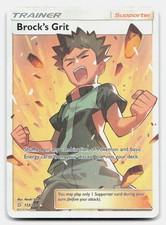 Brock's Grit 172/181 Ultra Rare Team Up Pokemon Holo NM on eBay