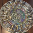 Vtg 1950 Federal Glass Georgetown Irridescent Deviled Egg Platter