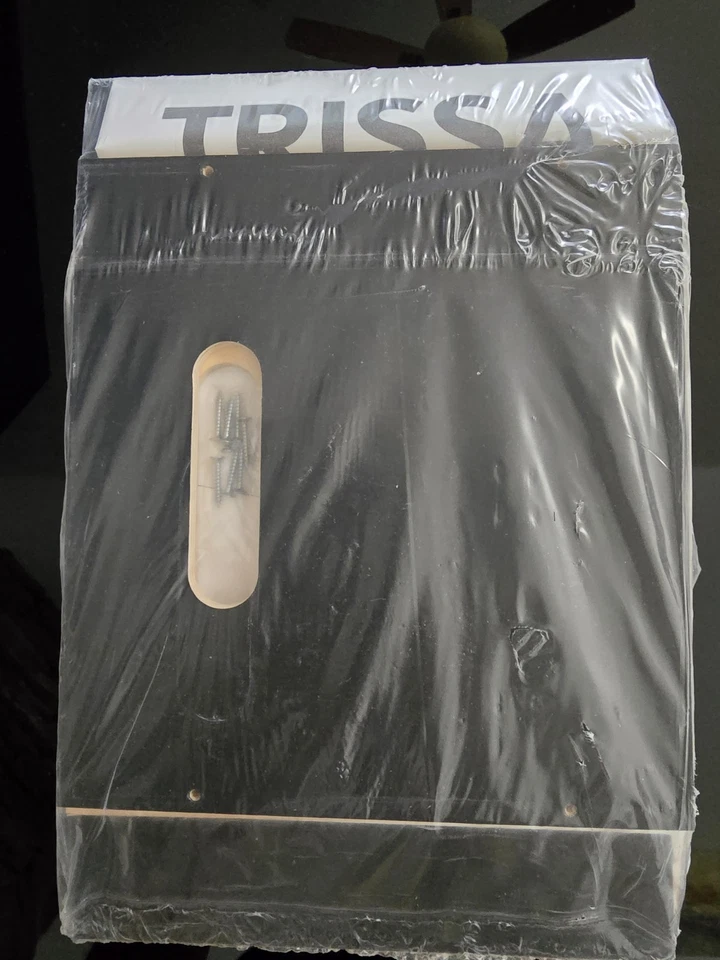 Two IKEA Trissa Wood Box Crates 1999 RARE Dark Chocolate Brown NEW  - Image 4 of 4