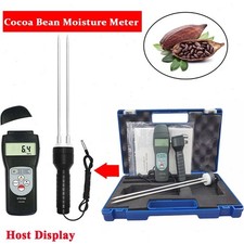 Cocoa Bean Moisture Meter Digital Water Measurement Analyzer Tester Range 0~24%