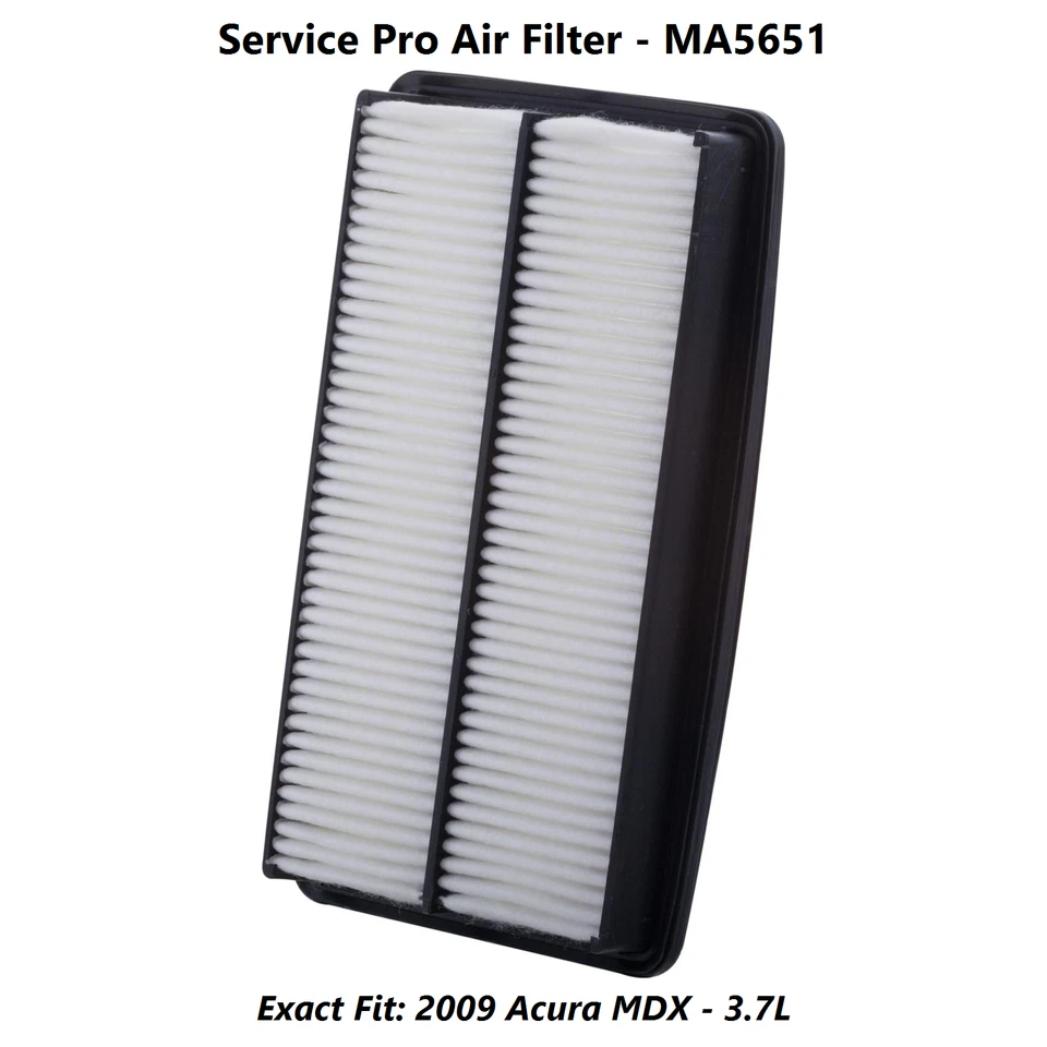 2009 Acura MDX 3.7L Complete Air, Oil & Cabin Filter Kit (5W-20) - Image 4 of 4
