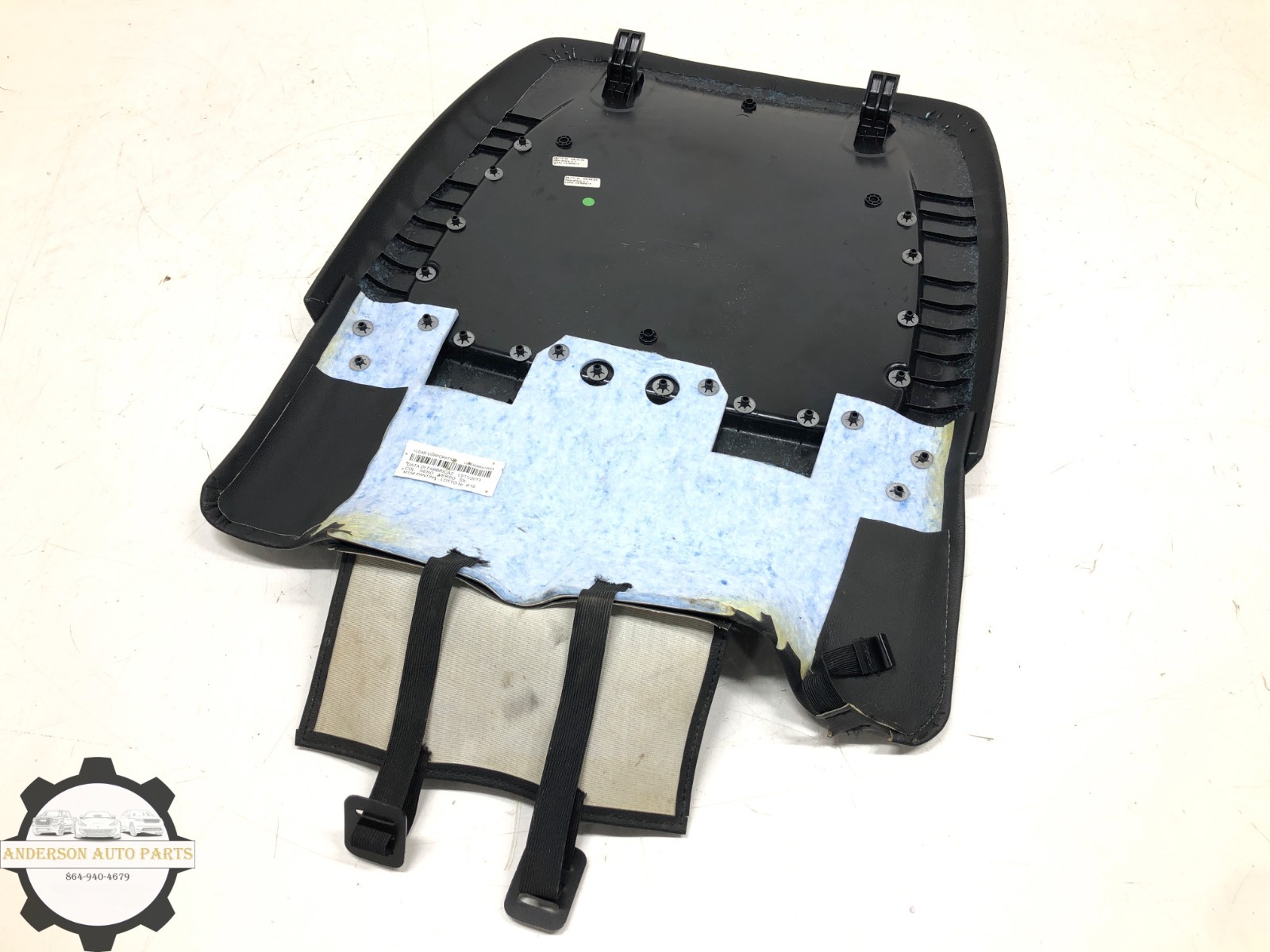 2014-2017 MASERATI GHIBLI LEFT DRIVER FRONT SEAT BACK PANEL COVER TRIM OEM #NOTE