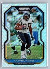 2020 Panini Prizm #147 Antonio Gates Blue Wave Chargers